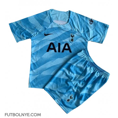 Camiseta Tottenham Hotspur Portero Primera Equipación para niños 2023-24 manga corta (+ pantalones cortos)